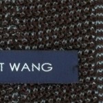 Kent Wang Two-Tone Knit Ties