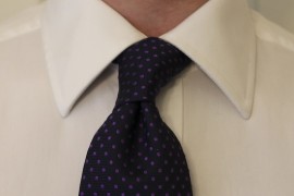 Savile Row Tie Knot - Front