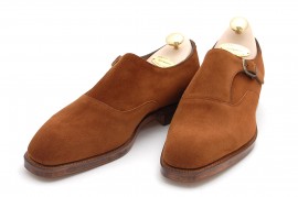Coffee Suede Oundle from Edward Green