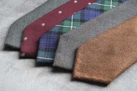 A Selection of Wool Ties
