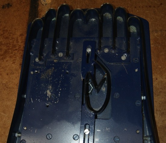A Webbing Knife, Used to Precisely Cut a Hand Shape from a Single Piece of Leather