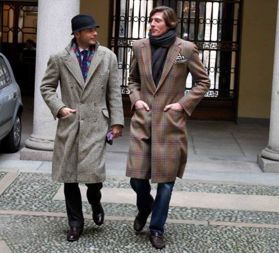 Luca in a Properly Fitted Overcoat