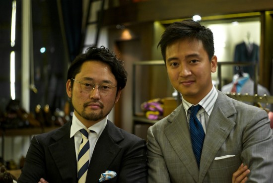Koji and Alan at The Armoury